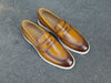 Calfskin Penny Loafer 14 KS519-04BLACK75  - from alligatorwarehouse.com