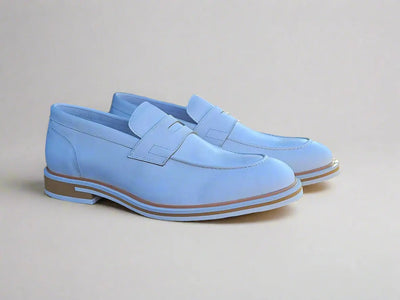 Calfskin Penny Loafer 22 KS519-04BLACK8  - from alligatorwarehouse.com