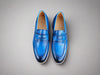 Calfskin Penny Loafer 17 KS519-04BLACK75  - from alligatorwarehouse.com