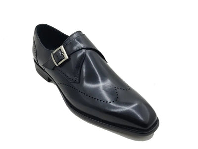 Calfskin Single Monk Loafer 16 KS509-42COGNAC9  - from alligatorwarehouse.com
