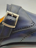Calfskin Single Monk Loafer 21 KS509-42COGNAC75  - from alligatorwarehouse.com