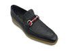 Calfskin Slip-On Horsebit Loafer 2 KS515-07RBLACK75  - from alligatorwarehouse.com