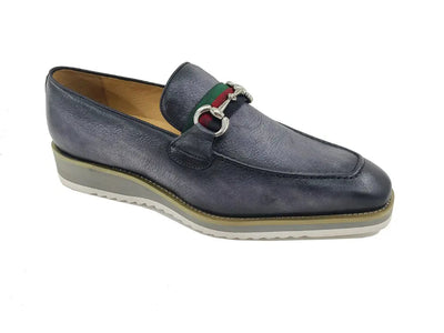 Calfskin Slip-On Horsebit Loafer 14 KS515-07RBLACK75  - from alligatorwarehouse.com