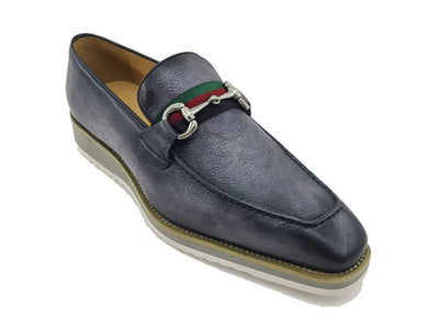 Calfskin Slip-On Horsebit Loafer 16 KS515-07RBLACK75  - from alligatorwarehouse.com