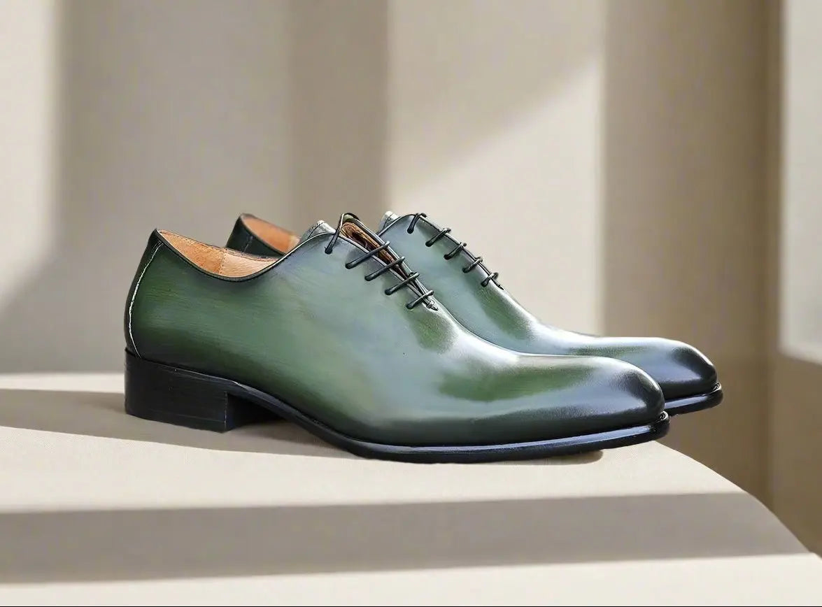 Calfskin Whole Cut Lace-up Oxford
