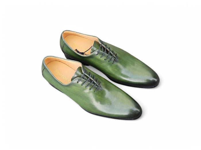 Carrucci Calfskin Whole Cut Lace-up Oxford