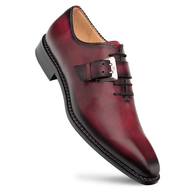 Machado Calfskin Leather Monk-Strap Shoes By Mezlan Made In Spain Brand 1   - from alligatorwarehouse.com