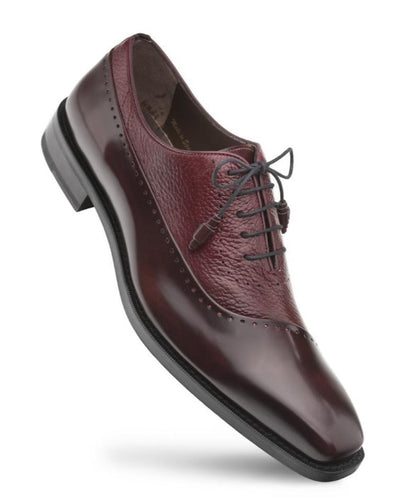 Postdam Calfskin  Burgundy By Mezlan Made In Spain Brand 1   - from alligatorwarehouse.com