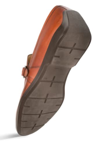 Granby Calfskin Cognac By Mezlan Made In Spain Brand 5   - from alligatorwarehouse.com