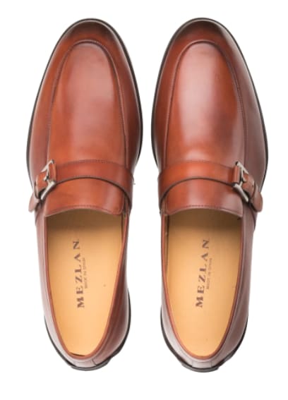 Granby Calfskin Cognac By Mezlan Made In Spain Brand