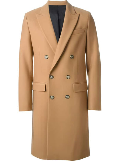 Double Breasted Long Ankle length Designer men's Wool Peacoat Sale overcoats Long Dress | Winter men's Topcoat Sale Available in 5 colors 1   - from alligatorwarehouse.com