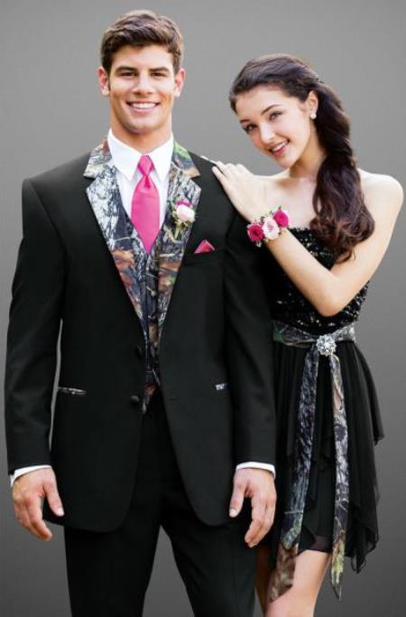 Camo Suit - Camouflage Tuxedo - Modern Fit Camouflage Wedding Suit