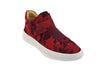 Camouflage Printed Suede Sneakers 5 KS671-04SRED75  - from alligatorwarehouse.com