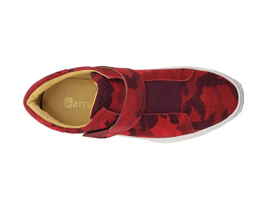Camouflage Printed Suede Sneakers 6 KS671-04SRED75  - from alligatorwarehouse.com