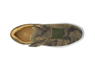 Camouflage Printed Suede Sneakers 10 KS671-04SRED75  - from alligatorwarehouse.com