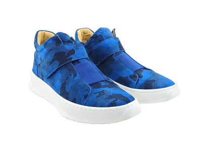Camouflage Printed Suede Sneakers 13 KS671-04SRED75  - from alligatorwarehouse.com