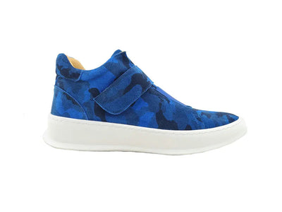 Camouflage Printed Suede Sneakers 14 KS671-04SRED75  - from alligatorwarehouse.com