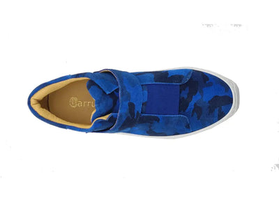 Camouflage Printed Suede Sneakers 15 KS671-04SRED75  - from alligatorwarehouse.com