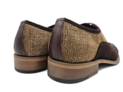 Cap Toe Linen Oxford 6 KS8812-117CBRW75  - from alligatorwarehouse.com