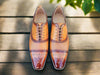 Cap Toe Oxford Leather Sole 3 KL903-06ECOGNAC85  - from alligatorwarehouse.com