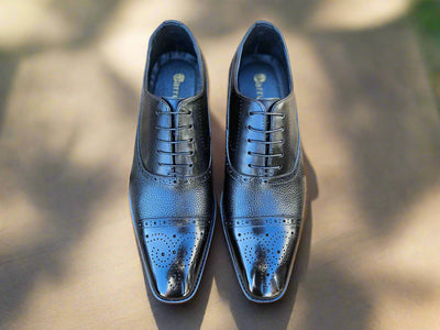 Cap Toe Oxford Leather Sole 7 KL903-06ECOGNAC95  - from alligatorwarehouse.com