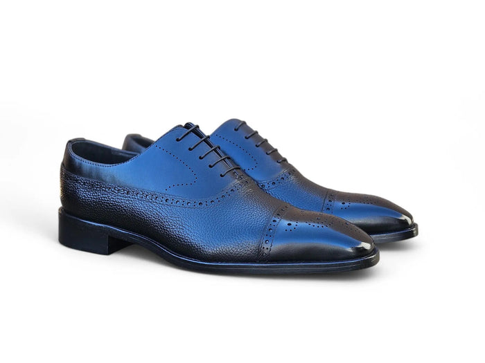 Carrucci Cap Toe Oxford Leather Sole