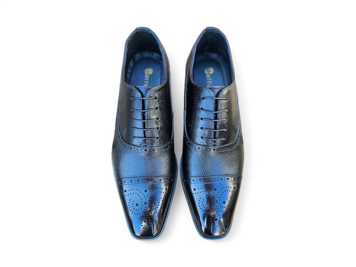 Carrucci Cap Toe Oxford Leather Sole