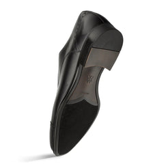 Amaro Leather Cap Toe Black By Mezlan Made In Spain Brand