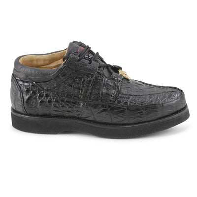 Los Altos Casual Black Genuine Caiman Boots 2   - from alligatorwarehouse.com