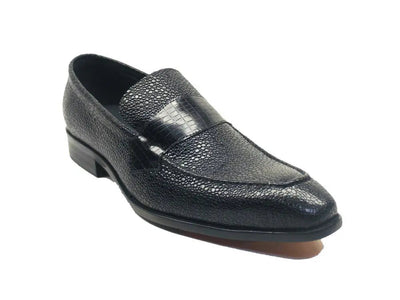 Caviar Calfskin Penny Loafer 2 KS478-114ECOGNAC75  - from alligatorwarehouse.com