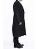 3 Button Full Length Wool Dress Ankle length Dark Charcoal Top Coat/Overcoat 3   - from alligatorwarehouse.com