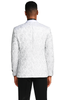 Men’s Silver Grey Tonal Paisley Tuxedo Jacket – Slim Fit Wedding & Prom Blazer 3   - from alligatorwarehouse.com