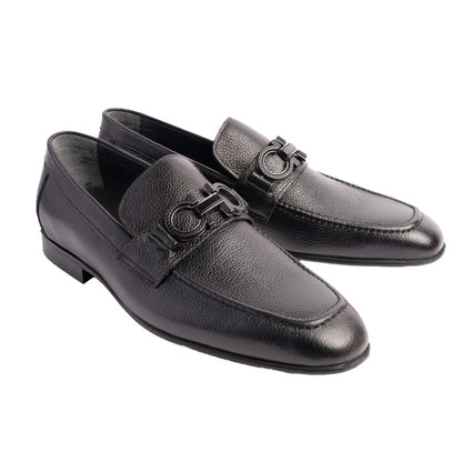 P00071 Chello- Buckle Loafer-Black