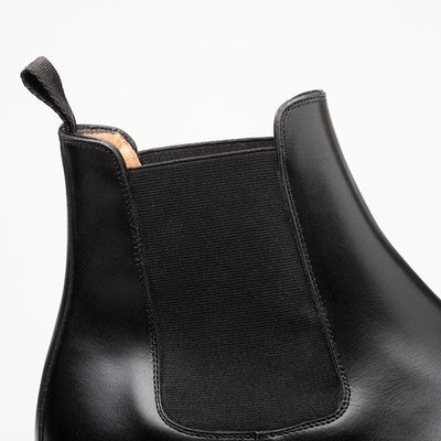 Cervantes Chelsea Boot Black By Mezlan Made In Spain Brand 5   - from alligatorwarehouse.com