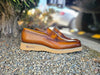 Chic Patina Burnished Penny Loafer 8 KS518-03OCEANBLUE75  - from alligatorwarehouse.com