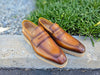 Chic Patina Burnished Penny Loafer 9 KS518-03OCEANBLUE75  - from alligatorwarehouse.com