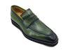 Chic Patina Burnished Penny Loafer 16 KS518-03OCEANBLUE75  - from alligatorwarehouse.com
