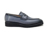 Chic Patina Burnished Penny Loafer 27 KS518-03OCEANBLUE75  - from alligatorwarehouse.com