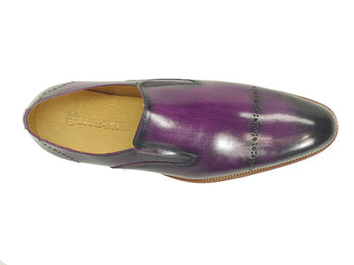 Chic Patina Finish Calfskin Slip-on 2 KS511-12MPURP7  - from alligatorwarehouse.com