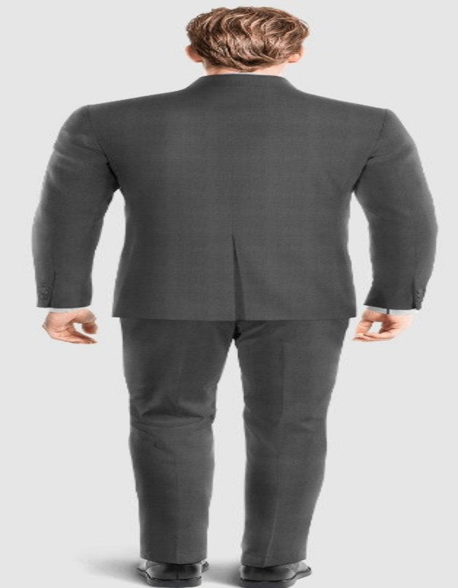 Mandarin Suit - Charcoal Grey Color Banded Collar Suit - Chines Collar in Color Gray 3   - from alligatorwarehouse.com