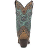 Dan Post Womens Vintage Bluebird Chocolate & Teal 11 Snip Toe Cowboy Boot 2 DP3544_6_M  - from alligatorwarehouse.com