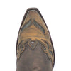 Dan Post Womens Vintage Bluebird Chocolate & Teal 11 Snip Toe Cowboy Boot 5 DP3544_6_M  - from alligatorwarehouse.com