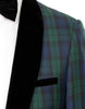 Holiday Jacket - Christmas Green Dinner Jacket - Part Blazer 2   - from alligatorwarehouse.com