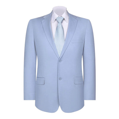 Mens Blazer Classic Fit Sport Coat Two Buttons Lightweight Suit Jacket Iceberg Green 8   - from alligatorwarehouse.com