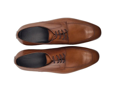 Classic Sophisticated Lace-up MOC Derby 2 CR5526TAN9  - from alligatorwarehouse.com