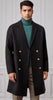 Men Lapel Collar Double Breasted Overcoat 6   - from alligatorwarehouse.com