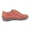 Los Altos Cognac Genuine Ostrich Casual Sneaker 2   - from alligatorwarehouse.com
