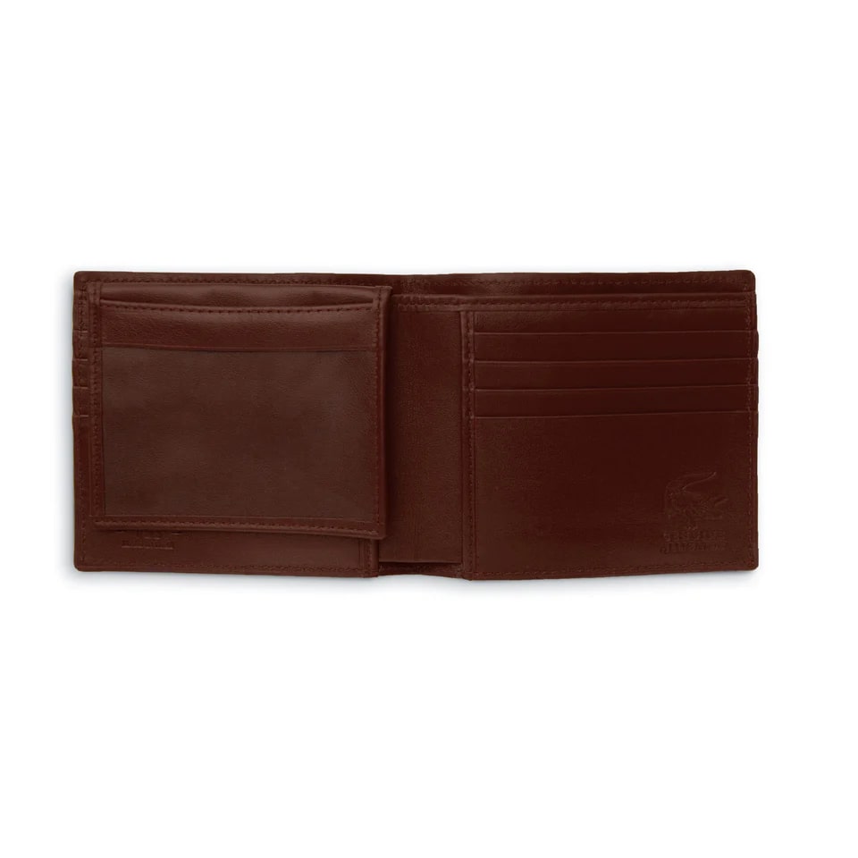 Ferrini Alligator Billfold Wallet Cognac