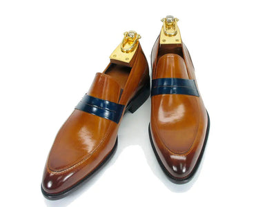 Contrast Penny Loafer KS479-601 1 KS479-601NCOGNAC75  - from alligatorwarehouse.com