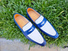 Contrast Two Tone Penny Loafer 2 KS2240-12TBLACKWHITE7  - from alligatorwarehouse.com